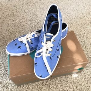 Kate spade Keds Bird Periwinkle Shoes Size 8